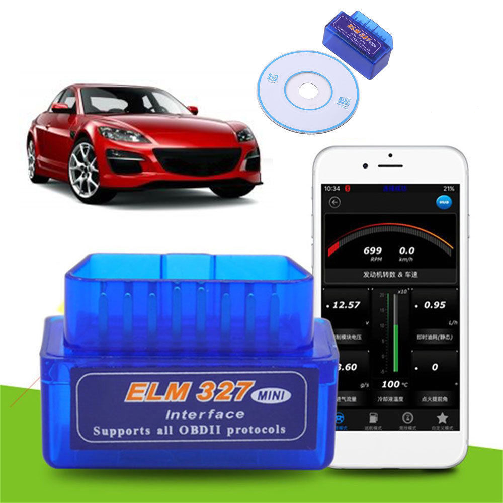 ELM327 Car OBDII MINI Bluetooth Car Diagnostic Scanner