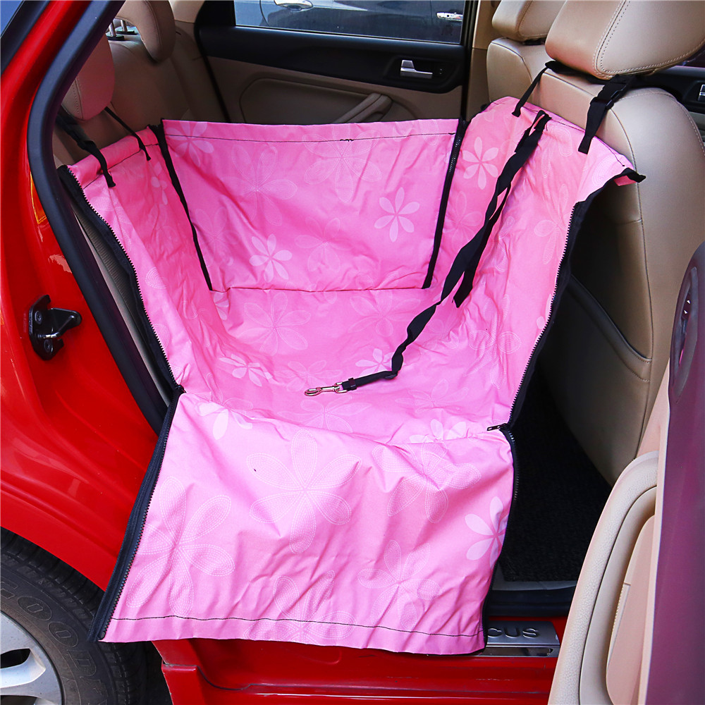 Sunflower Pet Dog Cat Waterproof Car Seat Cover Mat Blanket Rear Back Pets Hammock Cushion Protector