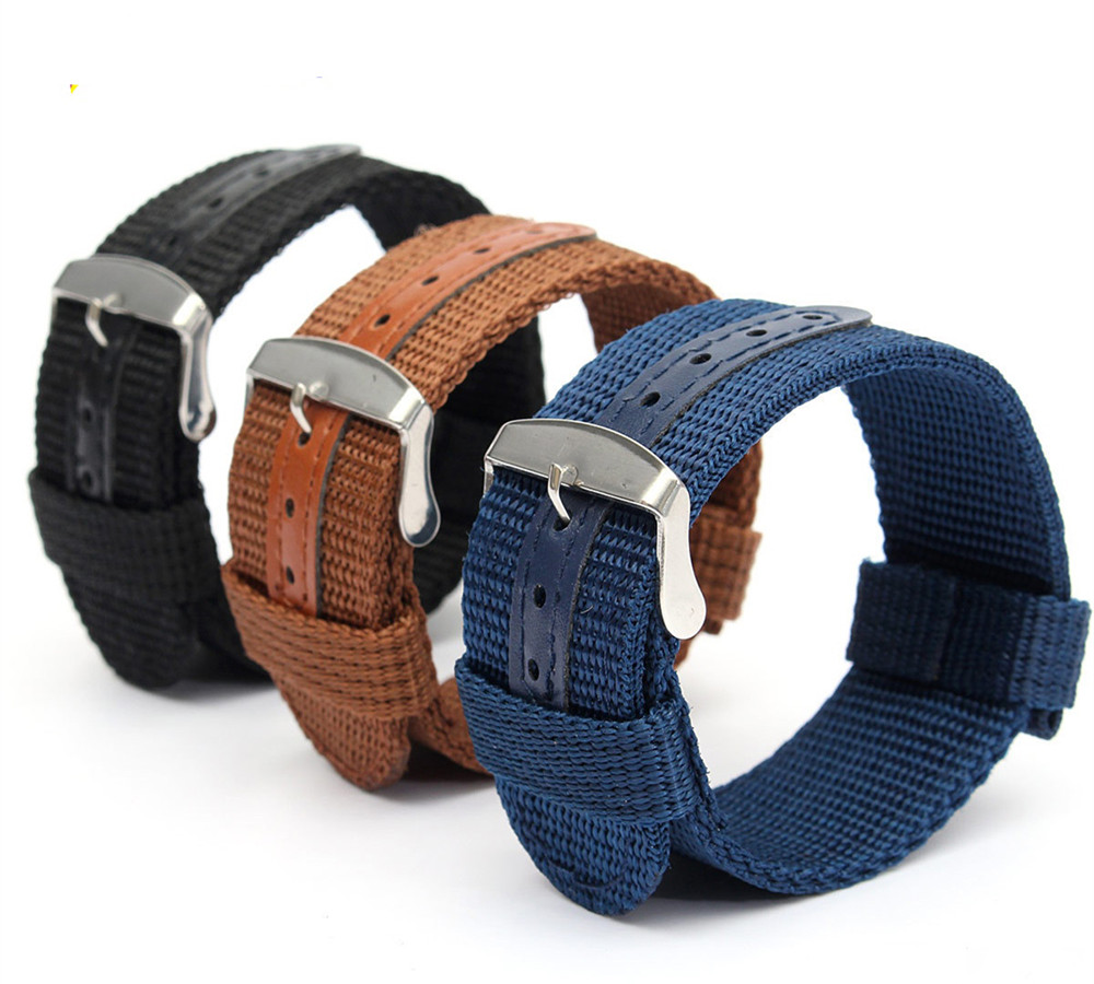 Watch Straps Premium Nylon Quick Release Replacement Watch Bands