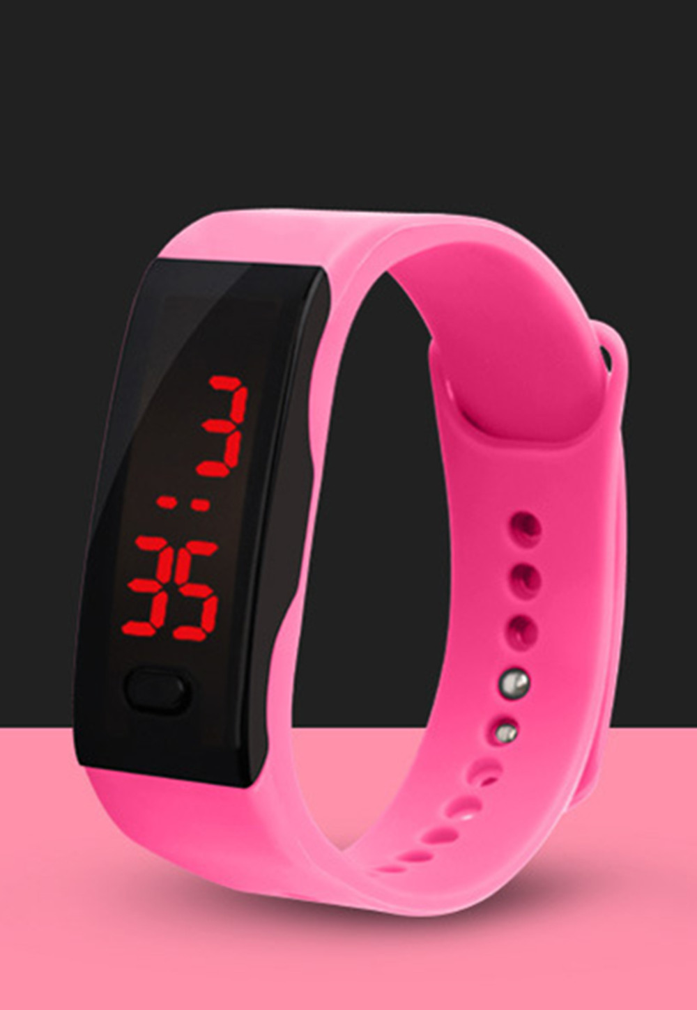 LED Distance Calorie Wrist Bracelet Sport Watch