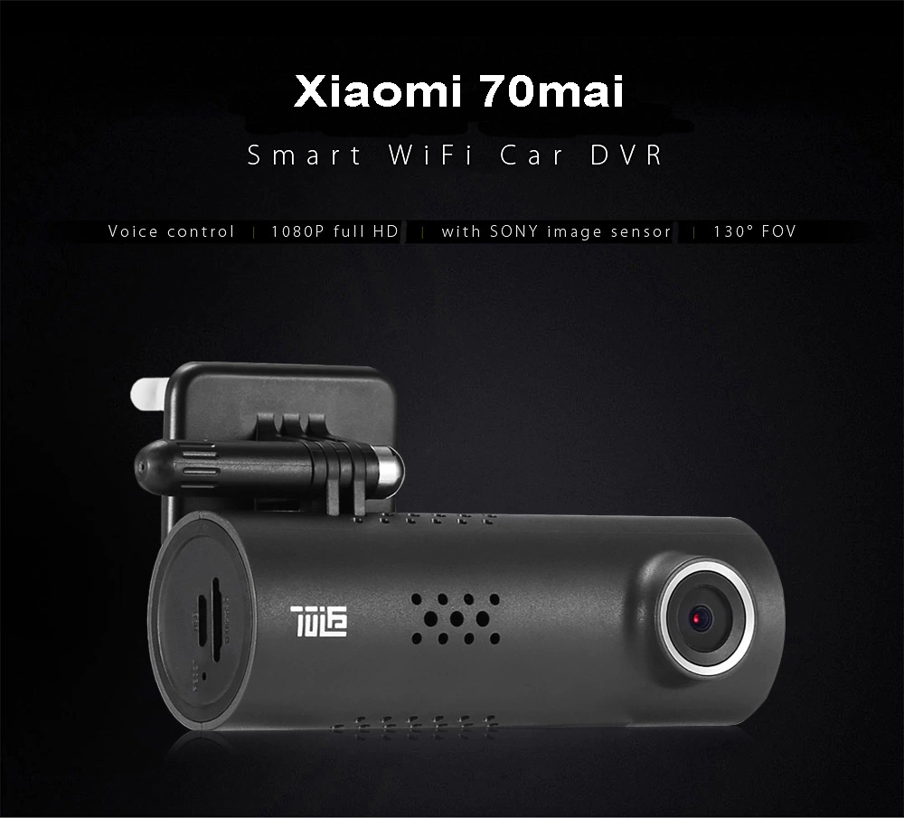 Xiaomi 70mai Dash Cam Smart WiFi Car DVR Russian Version 1080P 130 Degree Wide Angle