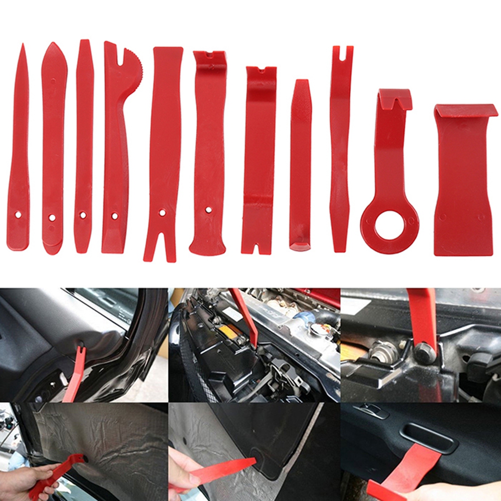 19pcs Tool Car Door Interior Trim Panel Clip Audio Stereo GPS Instal Removal Pry
