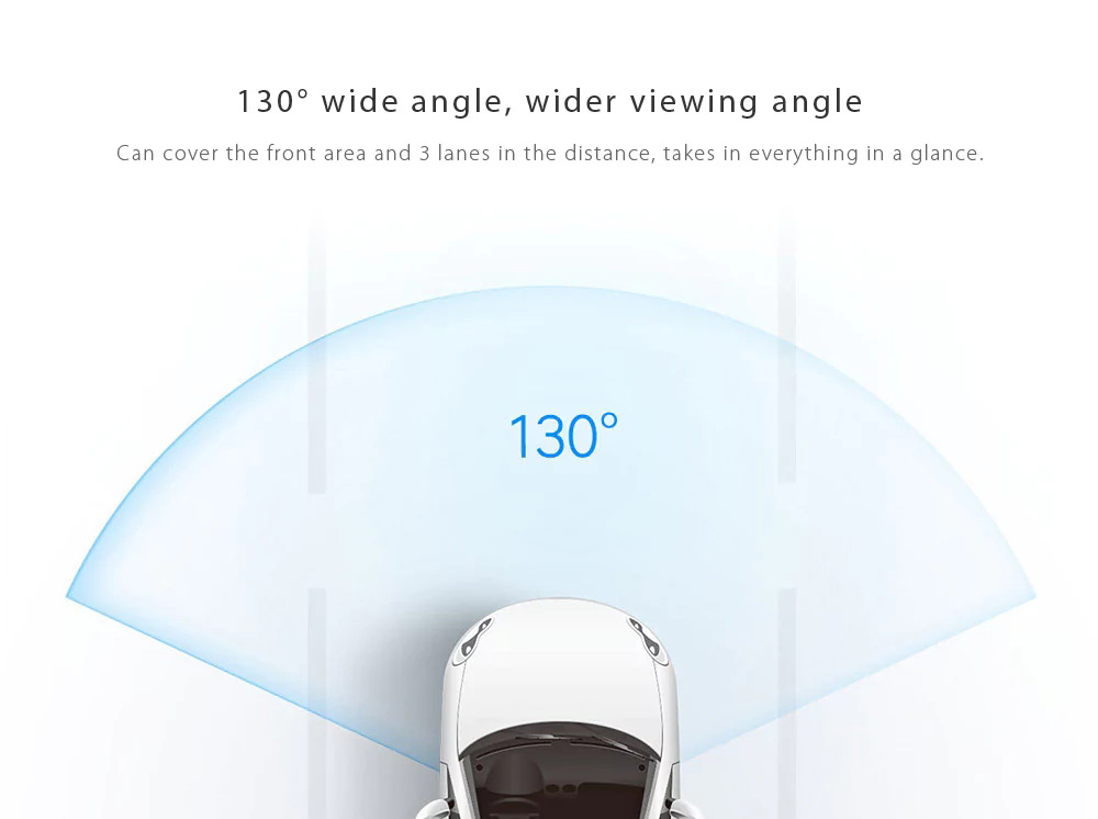 70mai Dash Cam WiFi Car DVR International Version 1080P 130 Degree Wide Angle