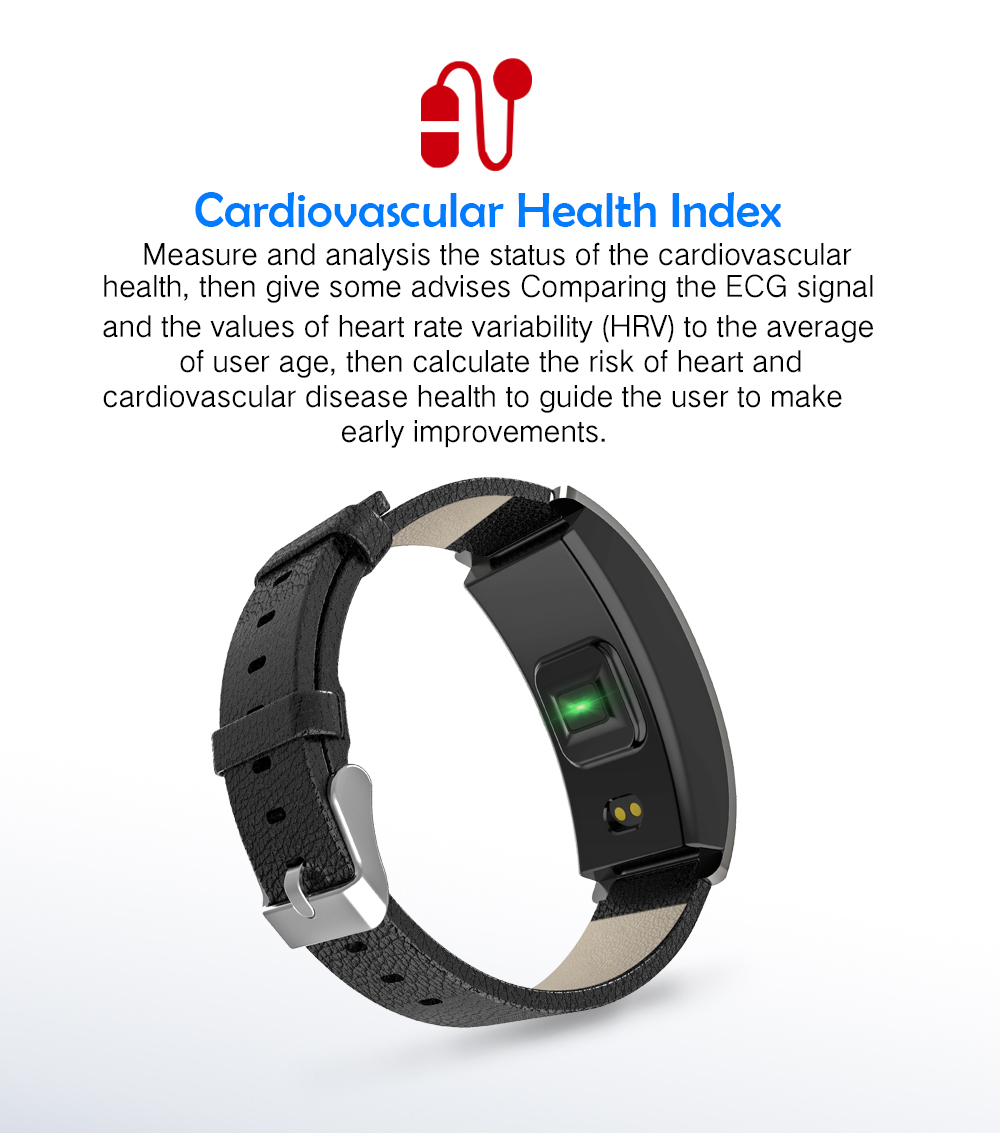 CK11C Color Screen Smart Bracelet Blood Pressure Heart Rate Water-resistant