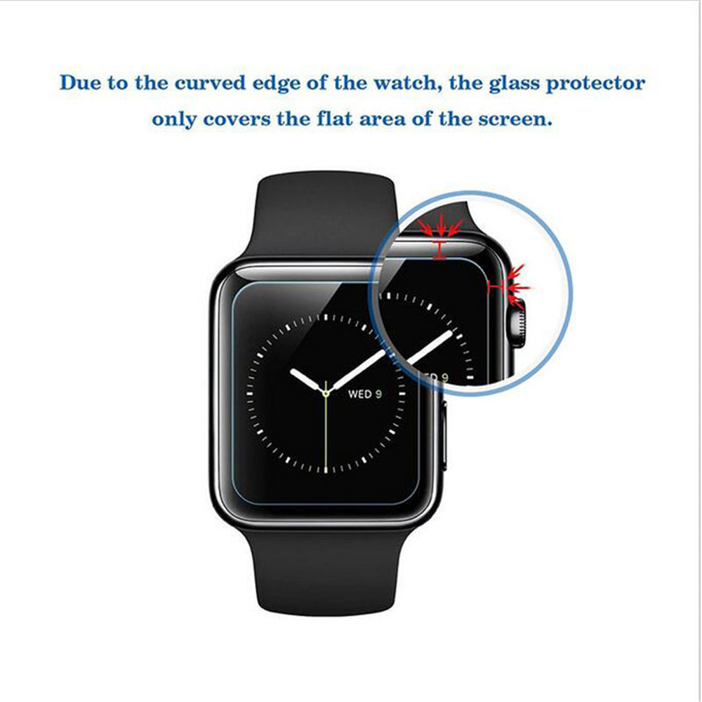 2PS for iWatch Serie 4 40mm Tempered Glass Screen Protector Ultrathin Protective