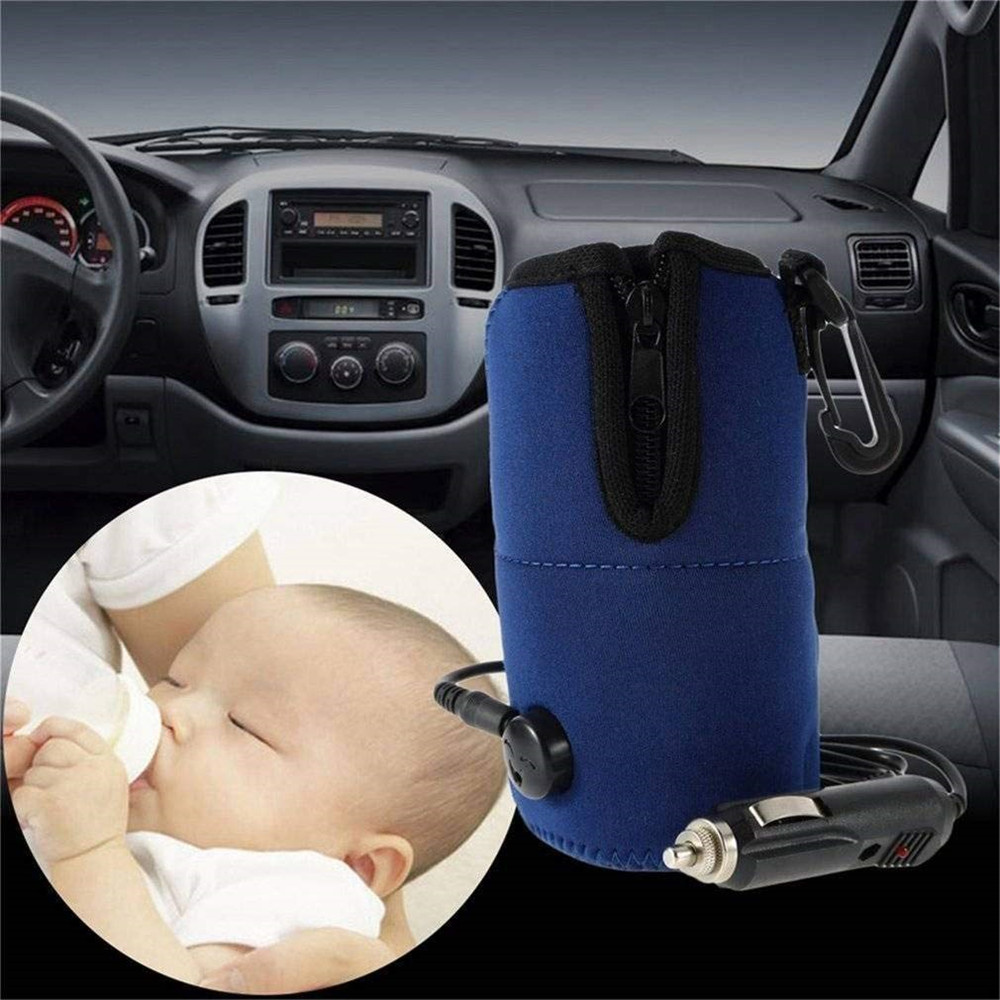 12V in Car Baby Bottle Heater Portable Food Milk Travel Cup Warmer Heater