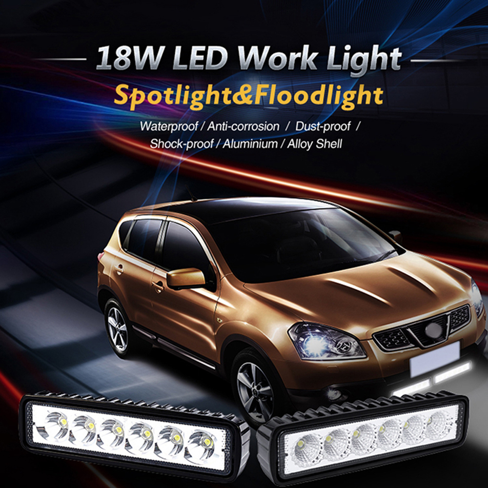 Multi-usage 18W LED Work Light Fit for Isuzu KB / Bahman Cara / Mitsubishi L300