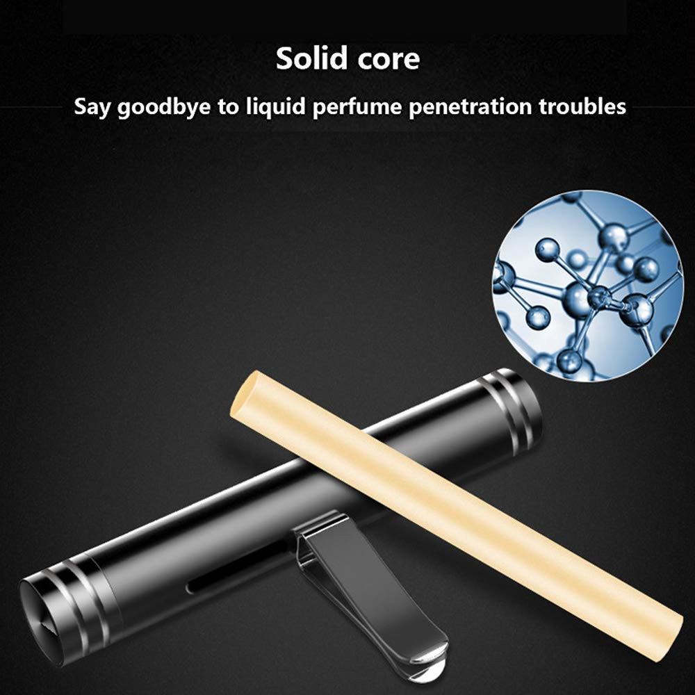 Car Air Freshener Vehicle Perfume Vent Clip Fragrance Diffuser 5 Refill Bars