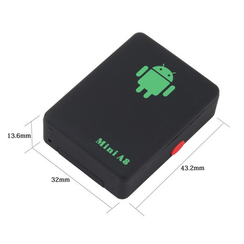 Mini A8 Tracker Global Real Time Car Device GSM LBS Tracking Power GPS