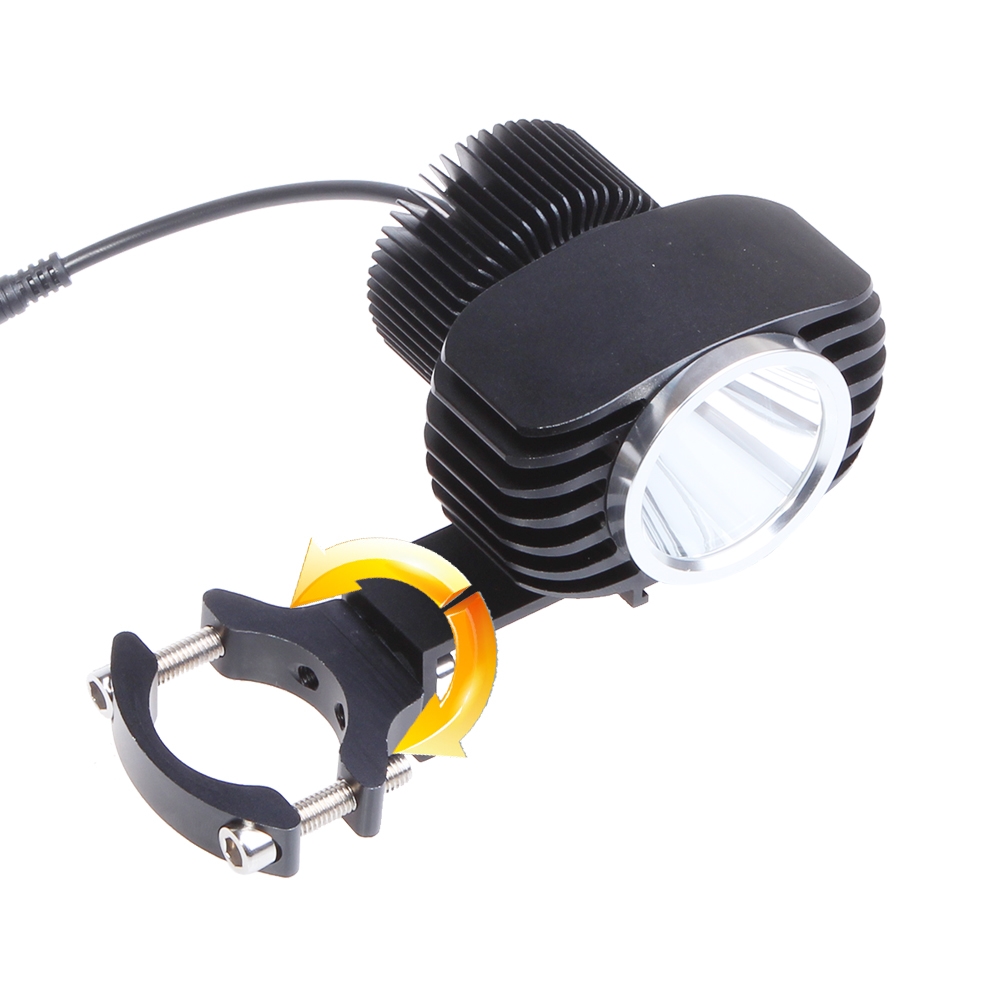 18W 2800Lm Motorcycles LED Headlight Spot Lights with Control Line Group Switch
