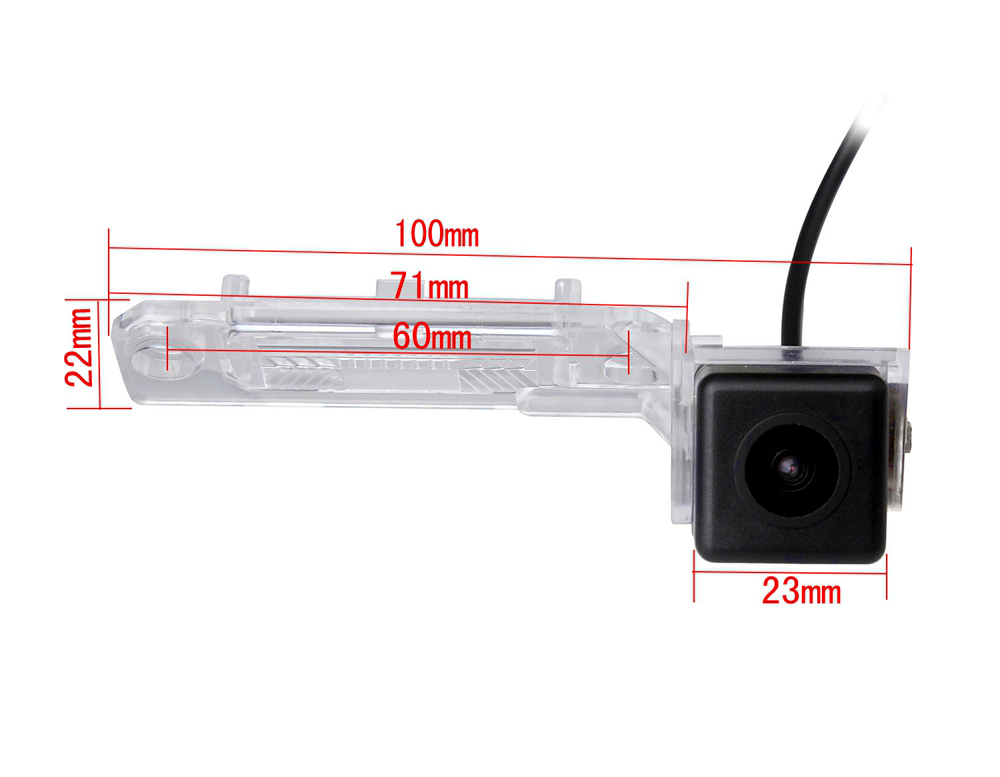 ZIQIAO Car Rear View Camera With for Volkswagen Passat B5 Jetta Touran Caddy