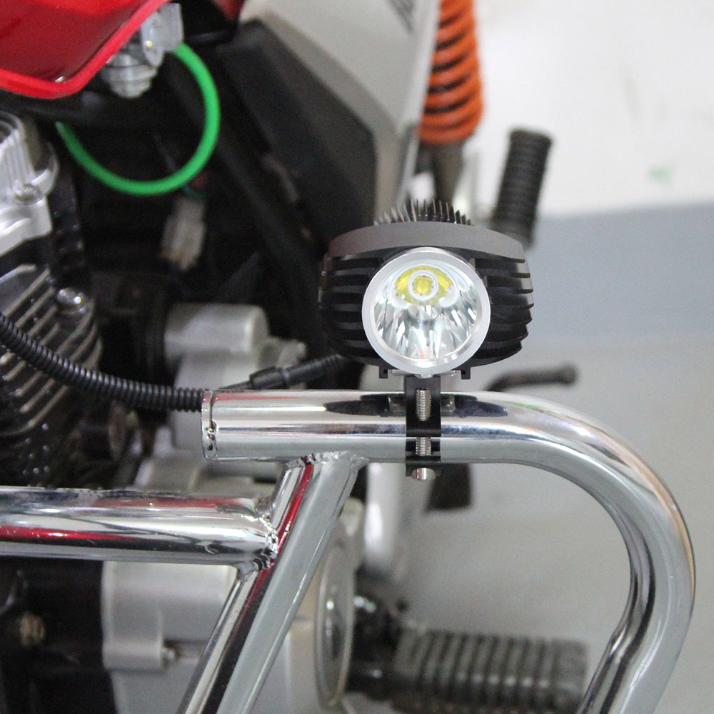 BOSMAA Motorcycle Turbo Spotlight LED Headlight