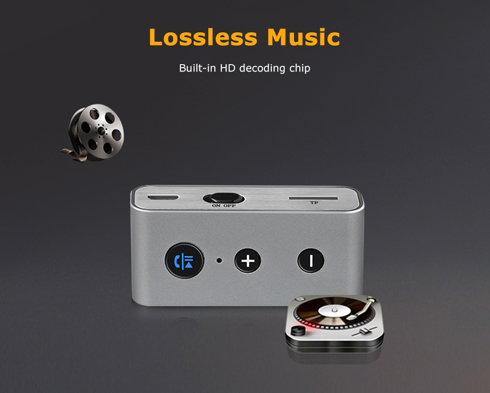 BT710 Car Bluetooth MP3 Player Audio Transmitter Hands-free Call Hi-Fi Stereo Sound AUX Output