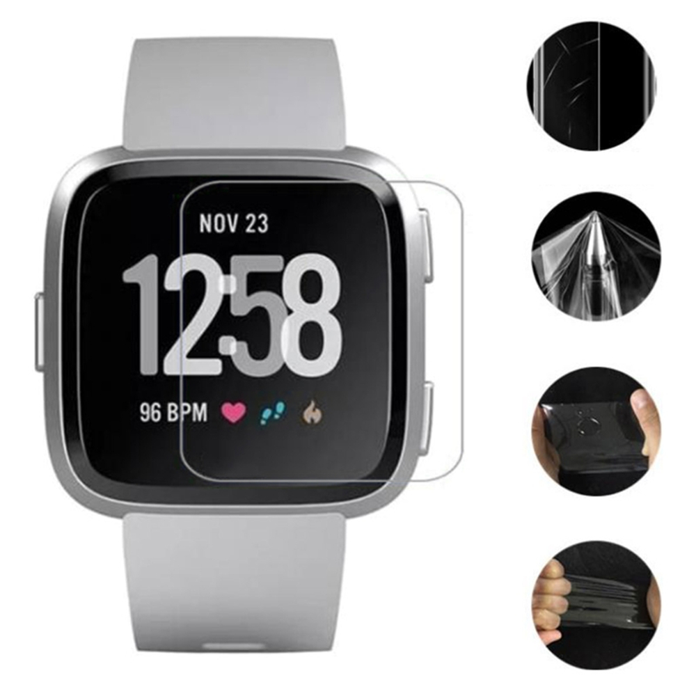 3PCS 0.26mm 9H Tempered Glass Screen Protector for Fitbit Versa Smart Watch