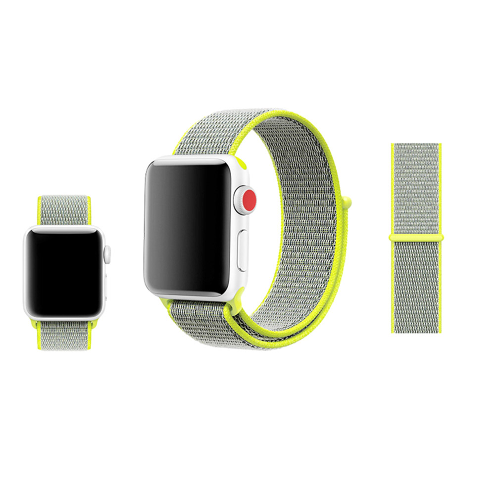 liedao For Apple Watch Series 3 2 1 42MM Band Woven Nylon Band Strap