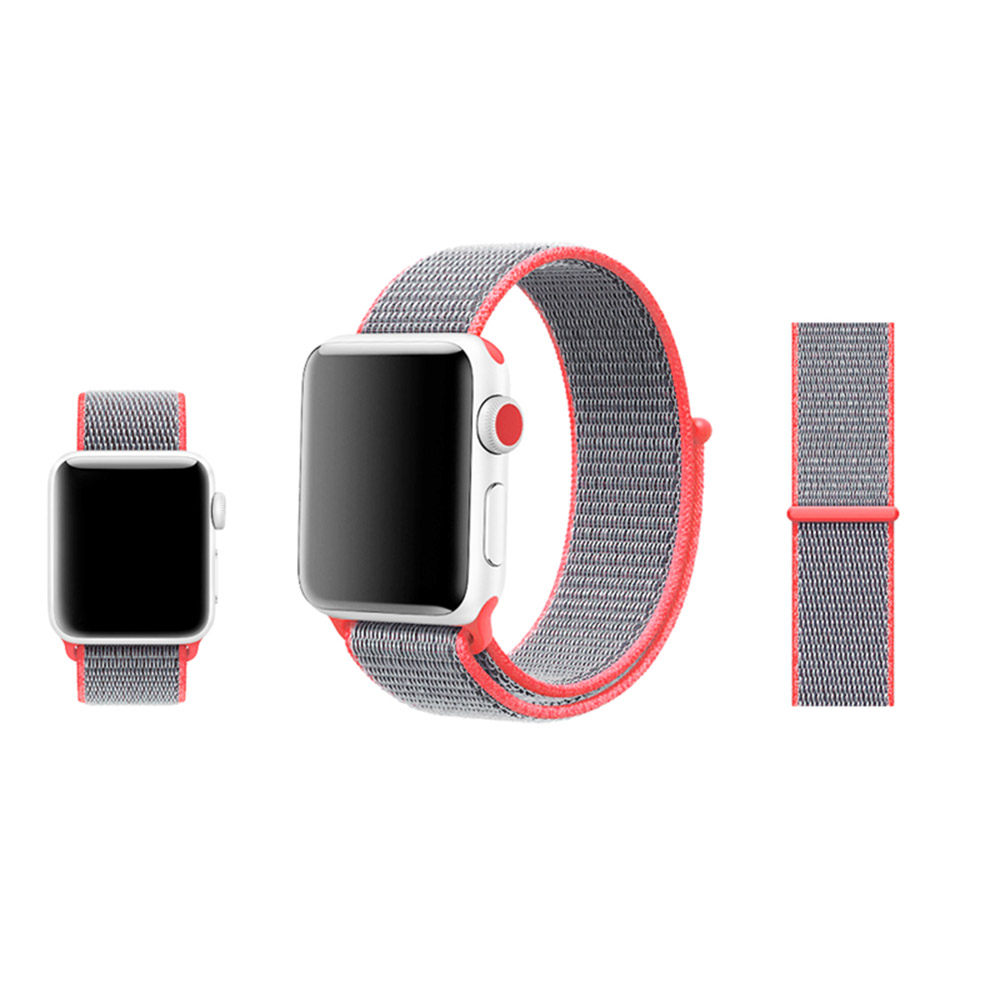 liedao For Apple Watch Series 3 2 1 42MM Band Woven Nylon Band Strap