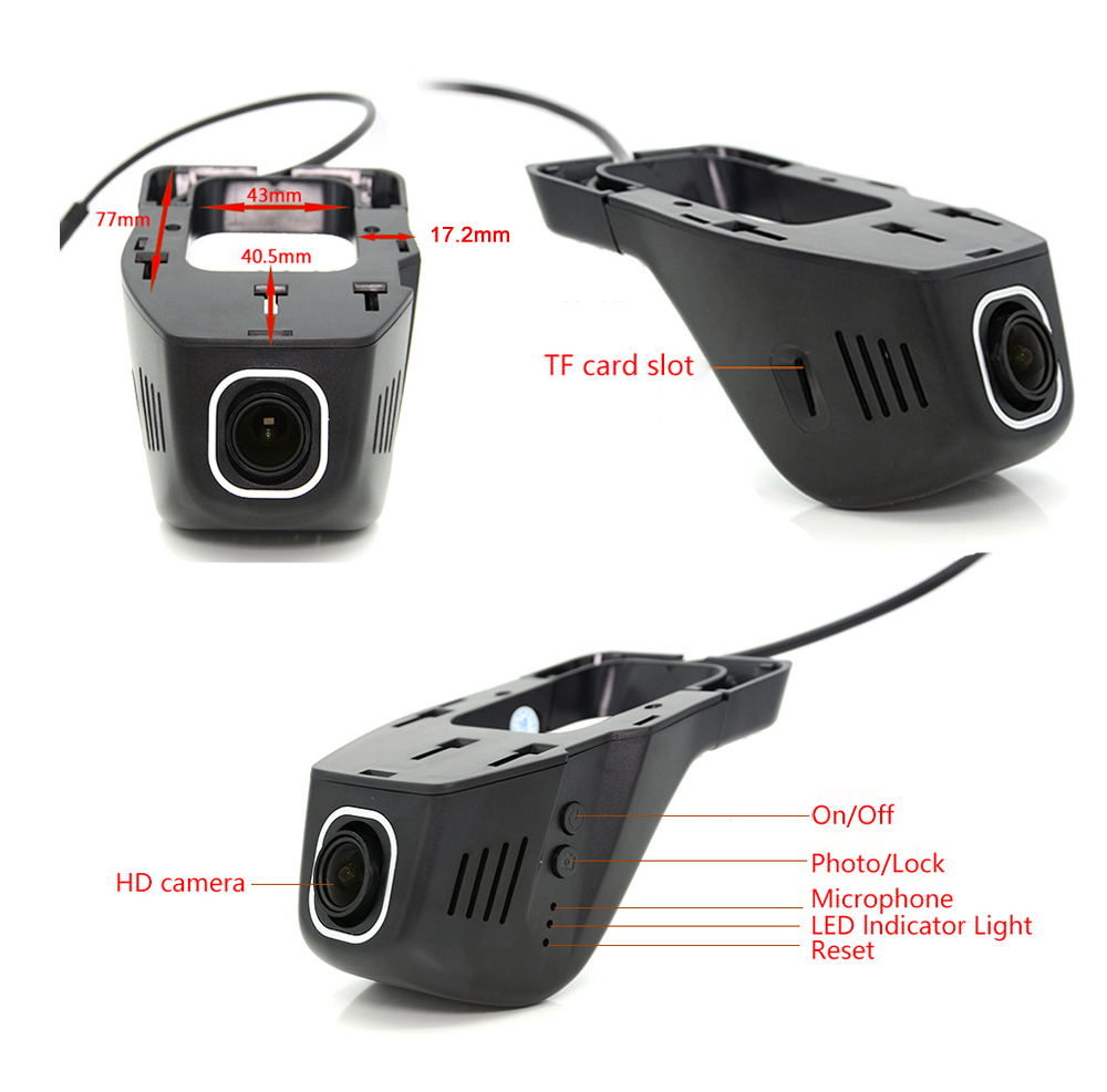 Junsun S100.G DVRs Registrator Dash Kamera Cam FHD 1080 p Video Recorder