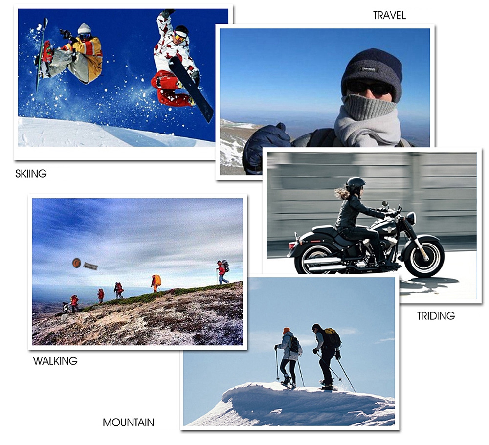 PRO-BIKER Motorcycle Racing Waterproof Winter Warm Skiing Snowboarding Gloves