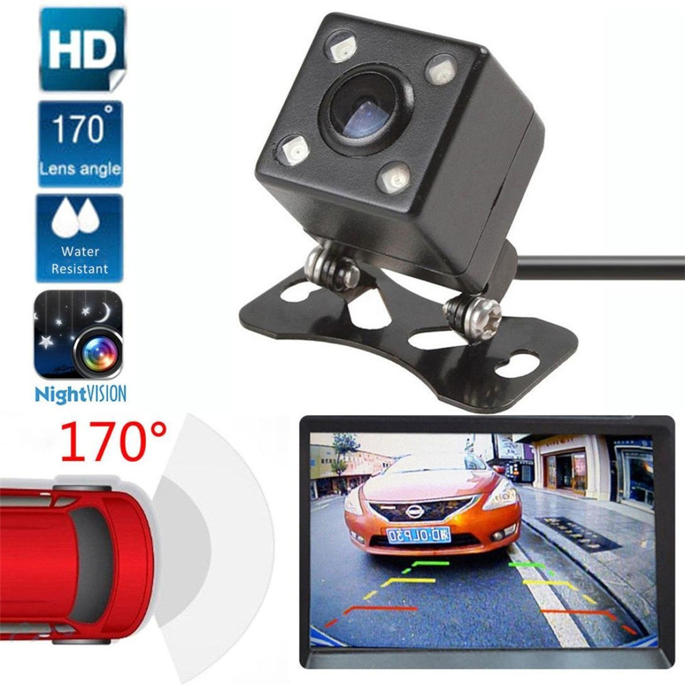 170 Degree Night Vision HD Car Reverse Camera Waterproof Parking Rear View