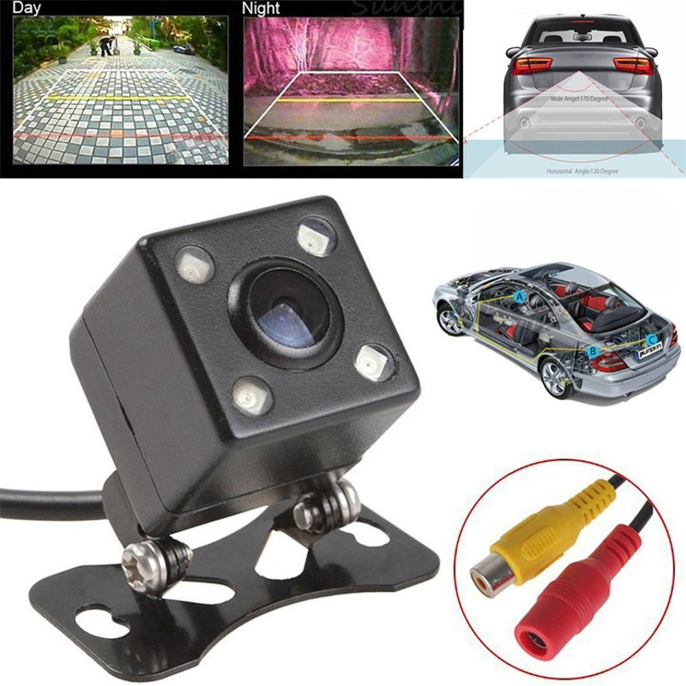 170 Degree Night Vision HD Car Reverse Camera Waterproof Parking Rear View