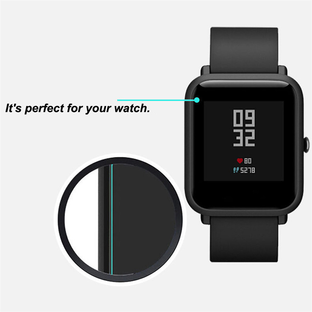 2Pcs Screen Protector Films For Huami Amazfit Bip Youth Watch