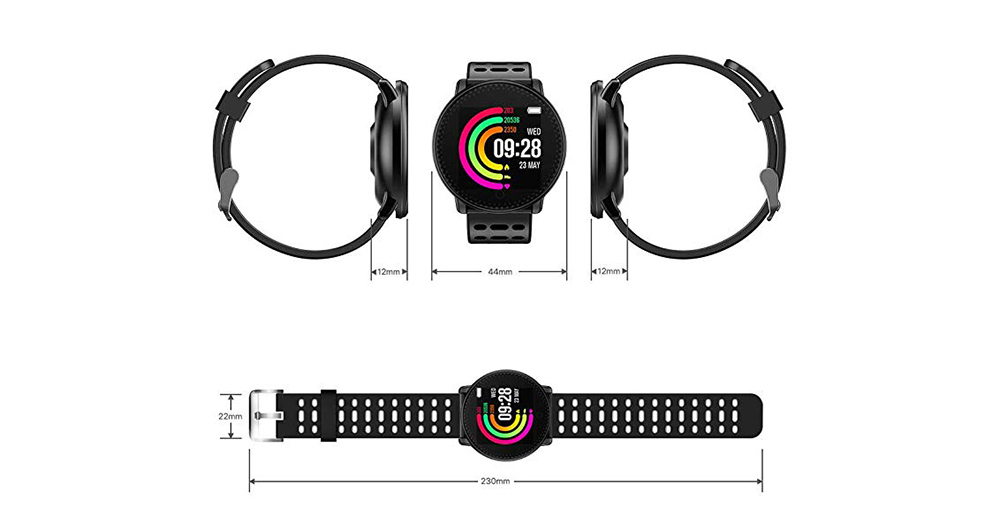 UMIDIGI Uwatch Smart Heart Rate and Sleep Monitor Color Bracelet Smartwatch