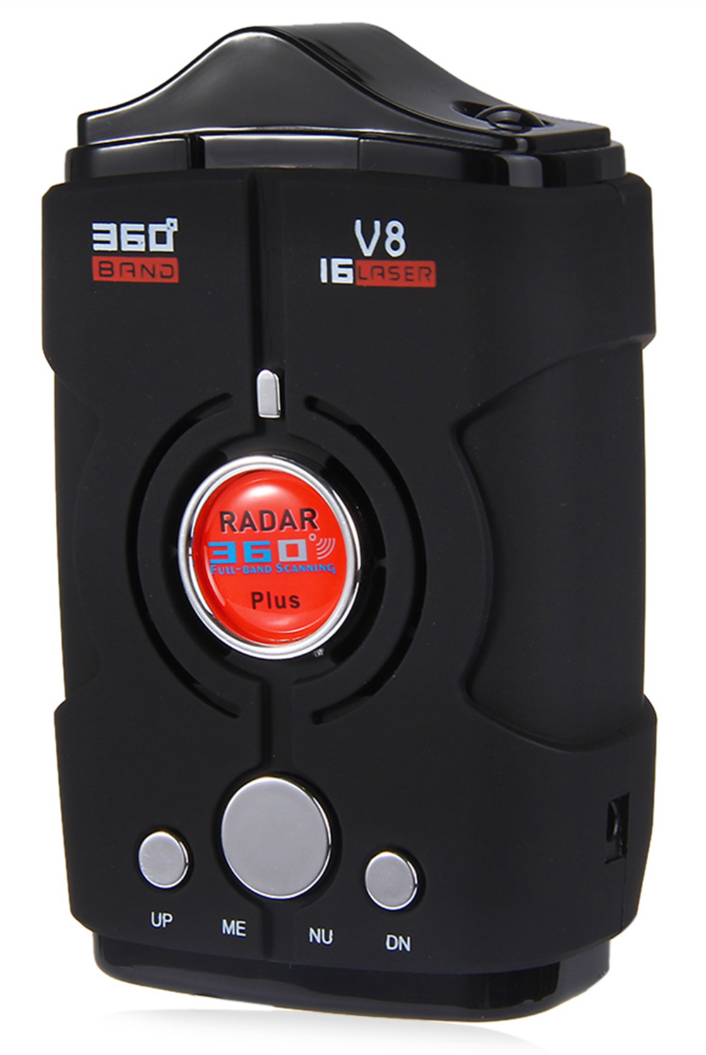 Car Trucker Speed V8 Radar Detector Voice Alert Warning 16 Band Auto 360 Degrees