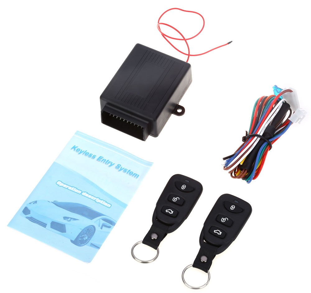 433.92MHz Universal Car Vehicle Remote Central Kit Door Lock Keyless Entry System