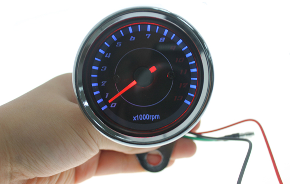 B714B716 Z Motorcycle Scooter Dual Color LED Back Lights Speedometer Tachometer Odometer 13000Rpm