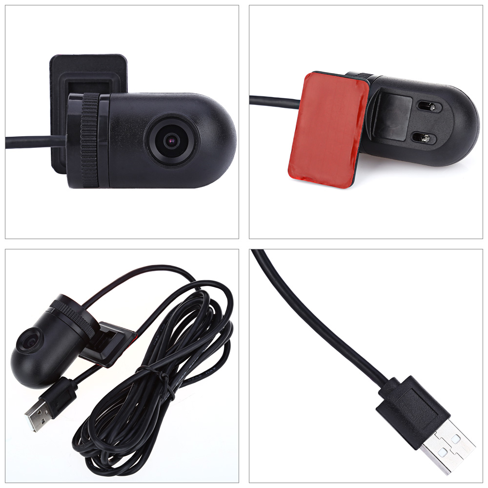 Q9 USB 2.0 Car DVR Vehicle Front Camera 720P HD for Android System
