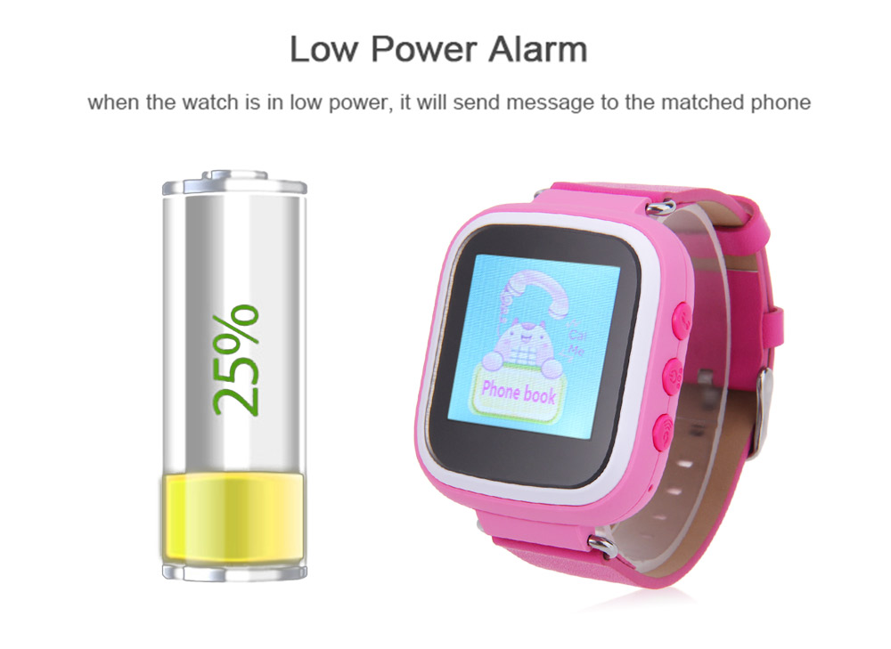 Q523 Children GPS Smartwatch 1.44 Inch Screen MTK6261 SOS GPRS Real-time Position