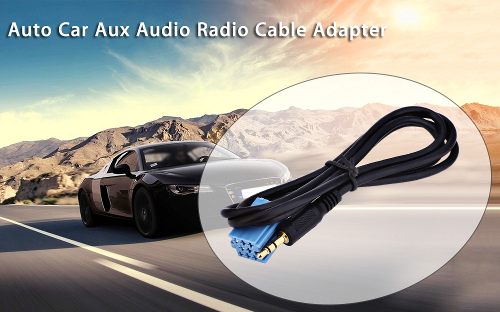 3.5MM Premium Auto Car Vehicle Aux Audio Cable Adapter