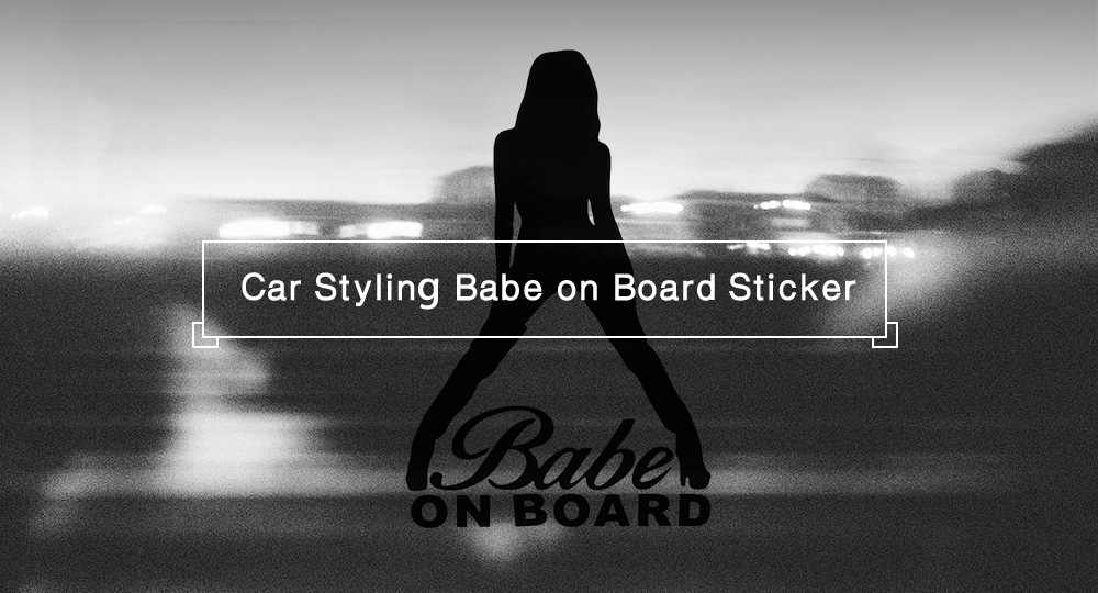 Car Styling Characetr Sticker Beauty Sexy Girl Reflective Decal