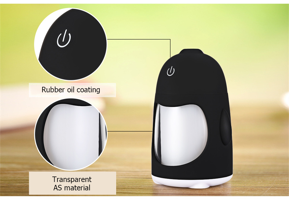 Mini USB Air Humidifier with Night Light