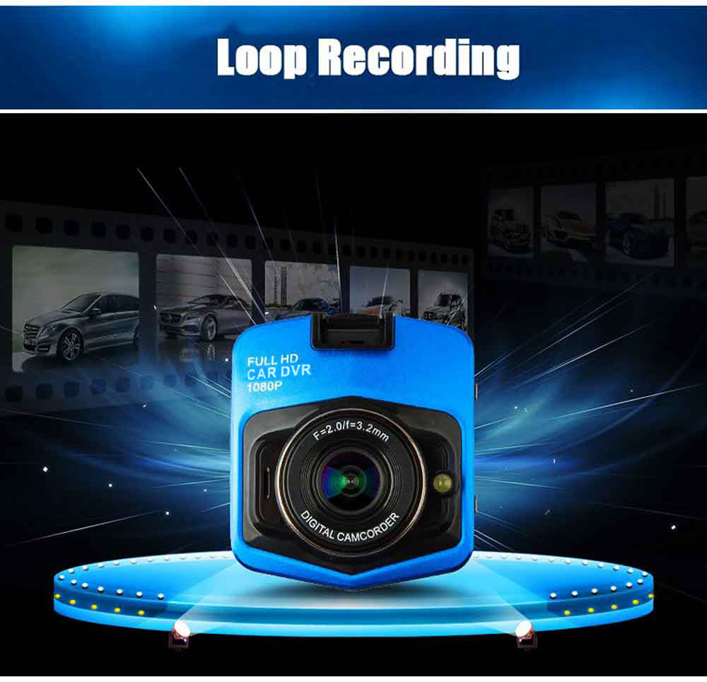 RH - H400 Mini 2.4 Inch Car DVR Camera Dash Cam 1080P Full HD Video Registrator Recorder G-sensor Night Vision