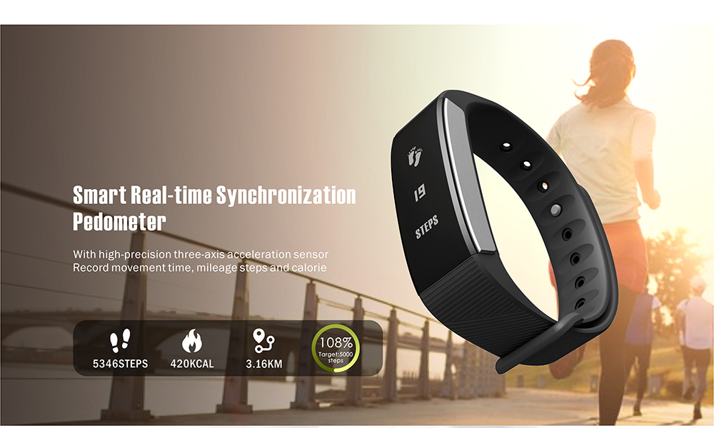 C9 Heart Rate Smartband IP67 Waterproof Calorie Consumption Sleep / Blood Oxygen Monitor Sedentary Reminder Anti-lost