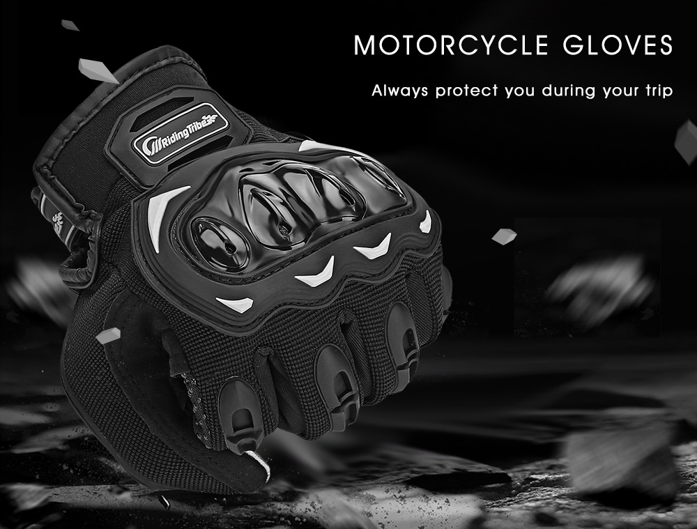 Riding Tribe MCS - 17 Motorcycle Motorbike Powersports Racing Gloves Anti-slip Touch Screen