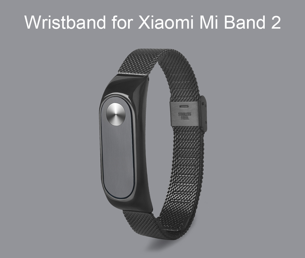 Stainless Steel Wristband for Xiaomi Mi Band 2
