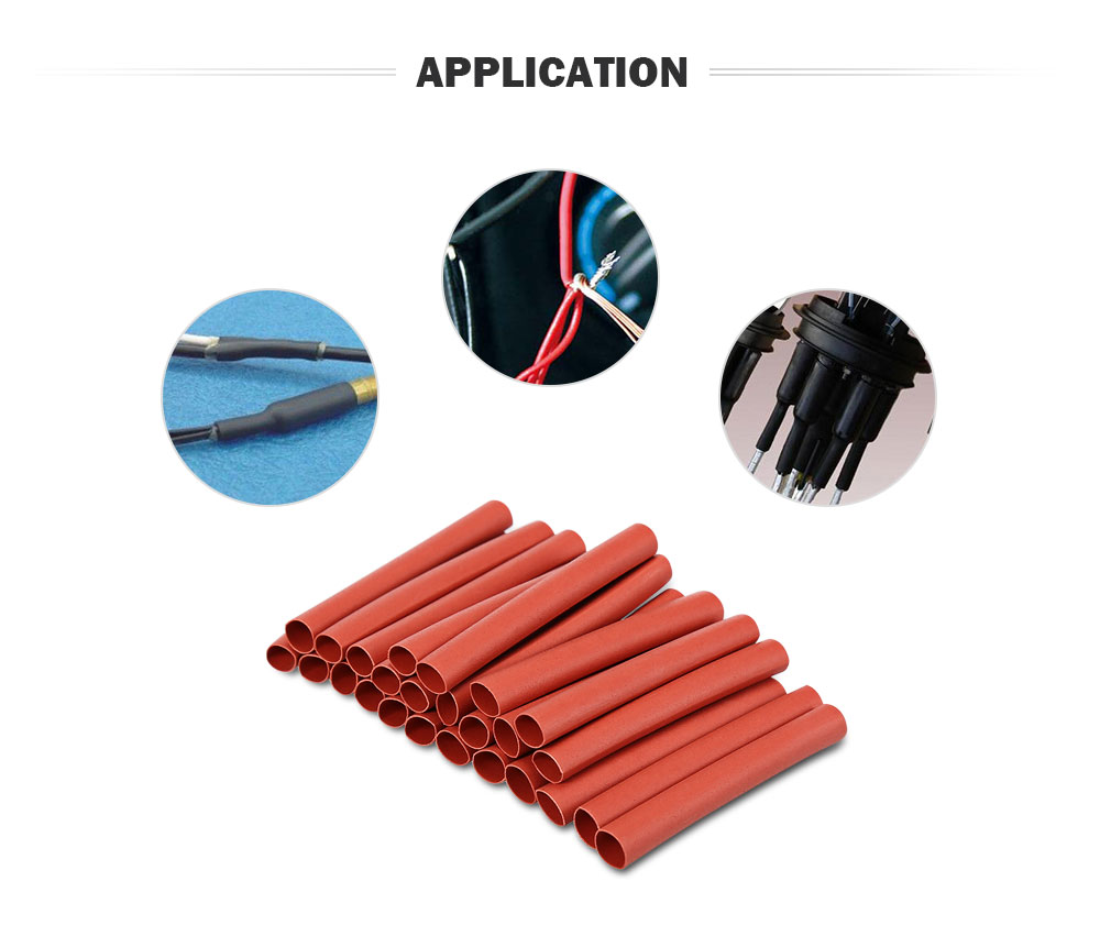 530pcs Heat Shrink Tubing Insulation Shrinkable Tube Assortment Electronic Wrap Wire Cable Sleeve