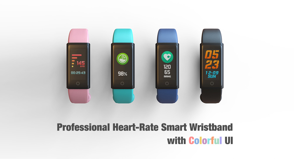 MO YOUNG L3 Smartband Color Screen IP65 Waterproof Blood Pressure / Blood Oxygen Monitor Remote Camera Sedentary Reminder