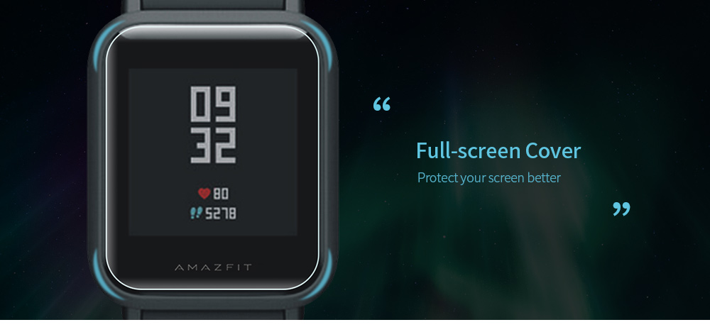 TAMISTER Soft TPU Screen Protector Film for Xiaomi Huami Amazfit Bip Lite Smartwatch 5pcs