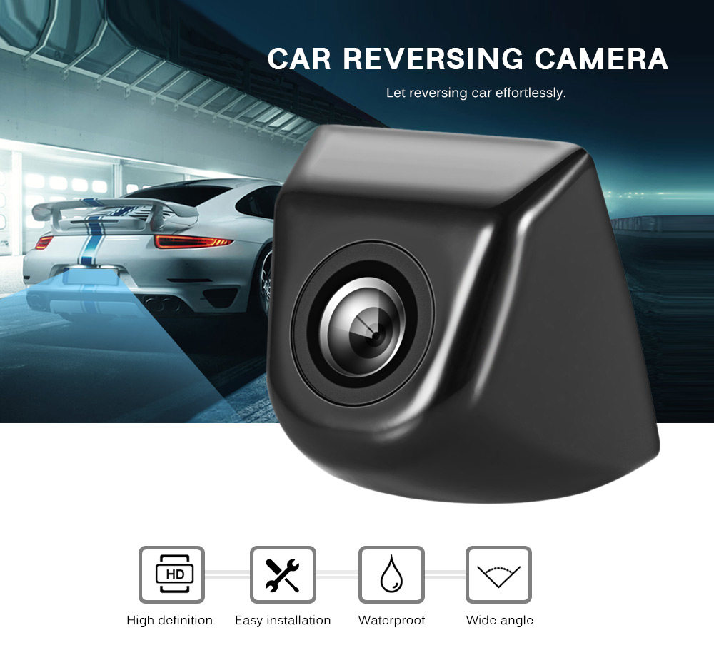 JKC - H1012A Universal Car Reversing Camera IP68 Waterproof 170 Degree Angle