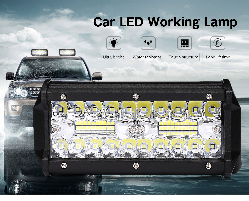 1PC 120W Car LED Working Lamp for Truck SUV