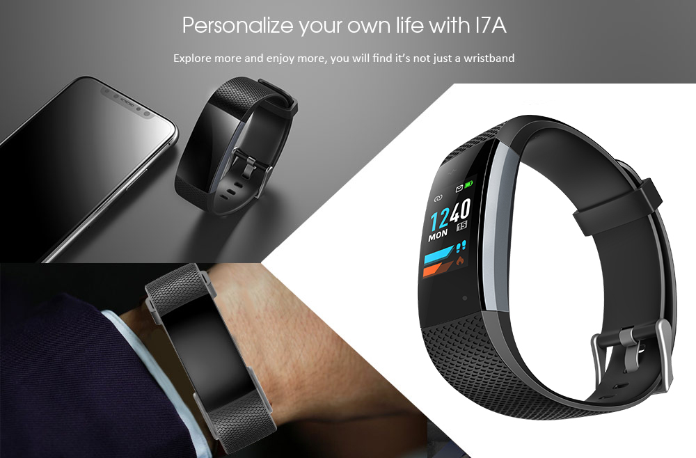 iWOWNfit I7A Smart Watch Multifunctional Wristband Sports Bracelet