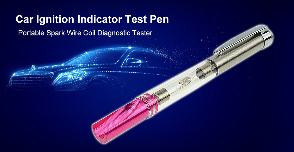 Portable Ignition Indicator Pen Spark Wire Coil Diagnostic Tester