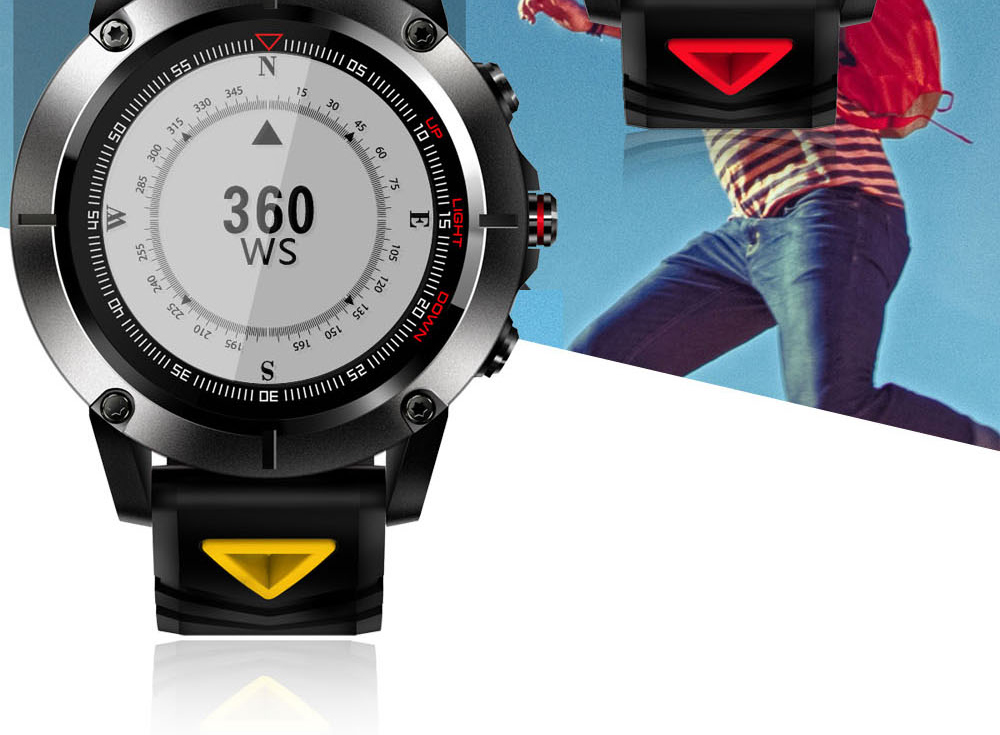 G01 1.05 inch Sports Smart Watch Bluetooth 4.0 IP68 Waterproof Call / Message Reminder Heart Rate Monitor Sleep Monitoring Functions