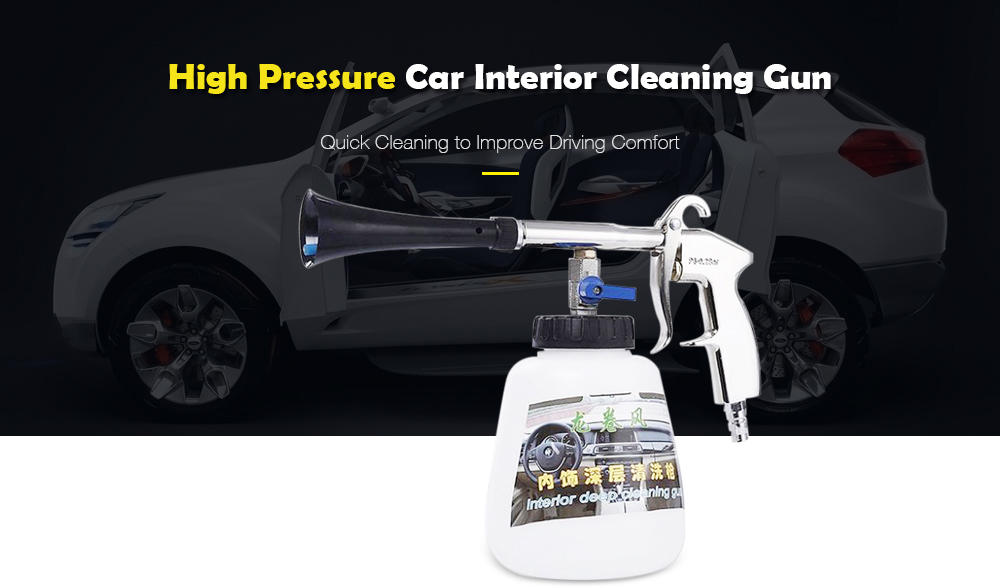 High Pressure Car Interior Deep Cleaning Gun