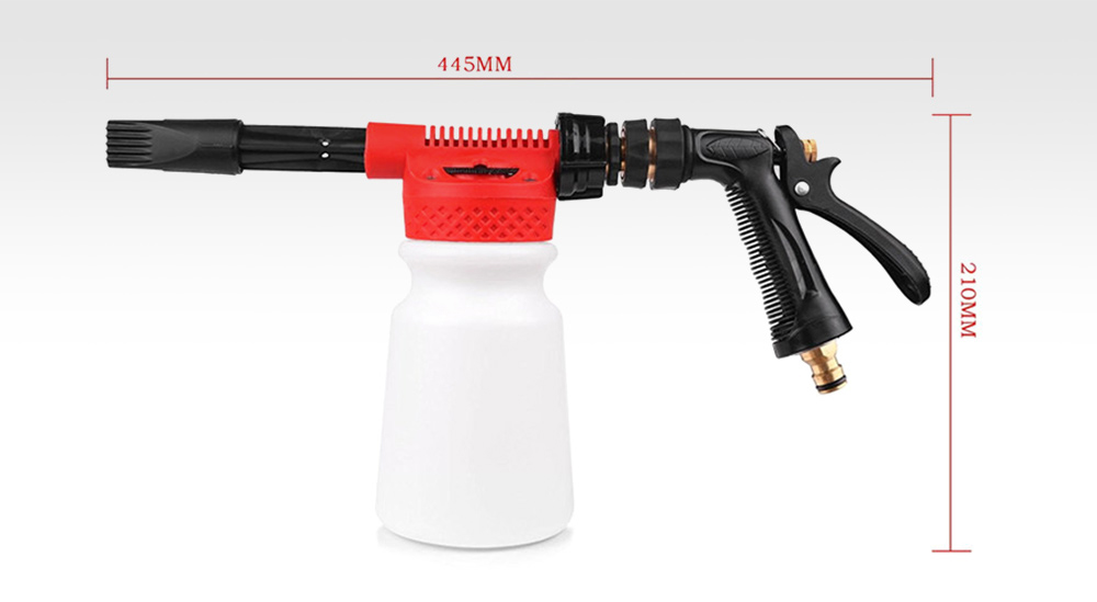 Portable High Pressure Foam Lance Car Wash Gun Cleaning Sprayer