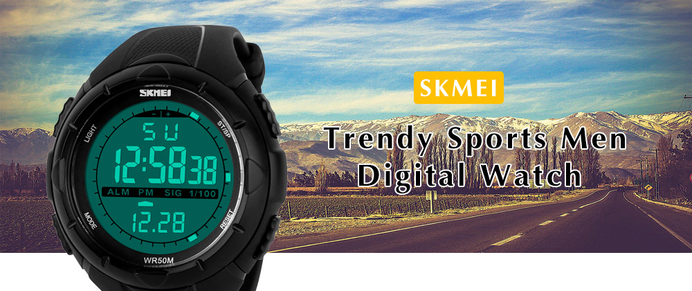 SKMEI 1025 Trend Men's Function Waterproof Sports Watch