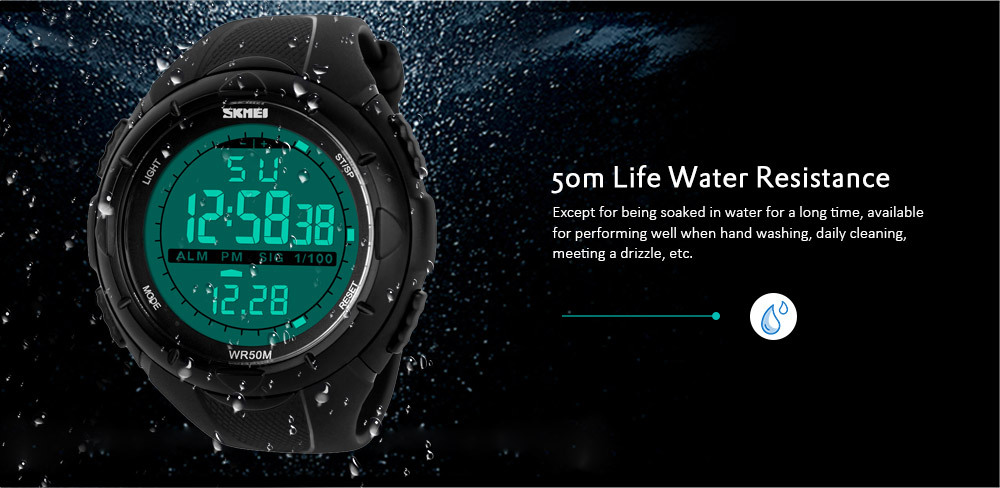 SKMEI 1025 Trend Men's Function Waterproof Sports Watch